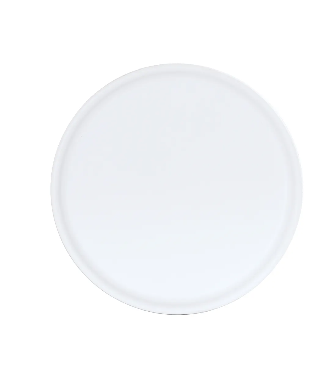 Cal-Mil 24105-6-15 - 6" Matte White Melamine Sophie Plate, Reusable, Round, 6" Dia