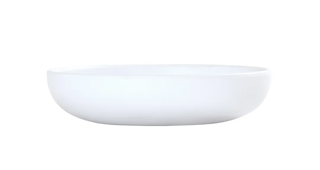 Cal-Mil 24106-5-15 Sophie Bowl, 12 oz, 5.75" Round Matte White Melamine Reusable Plastic Bowl