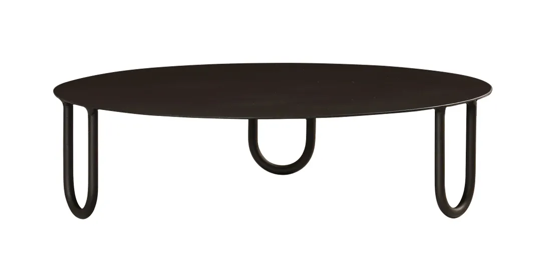 Cal-Mil 25200-3-13 Logan Riser – 12" x 12" x 3" Round Black Wood Display Stand