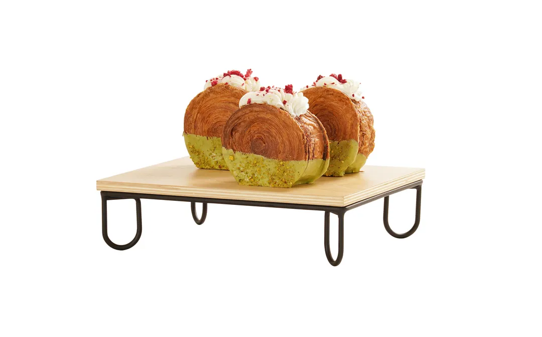 Cal-Mil 25215-3-13 Logan Riser Frame, 10" x 12" x 3" Black Display Riser, 1-2 Steps