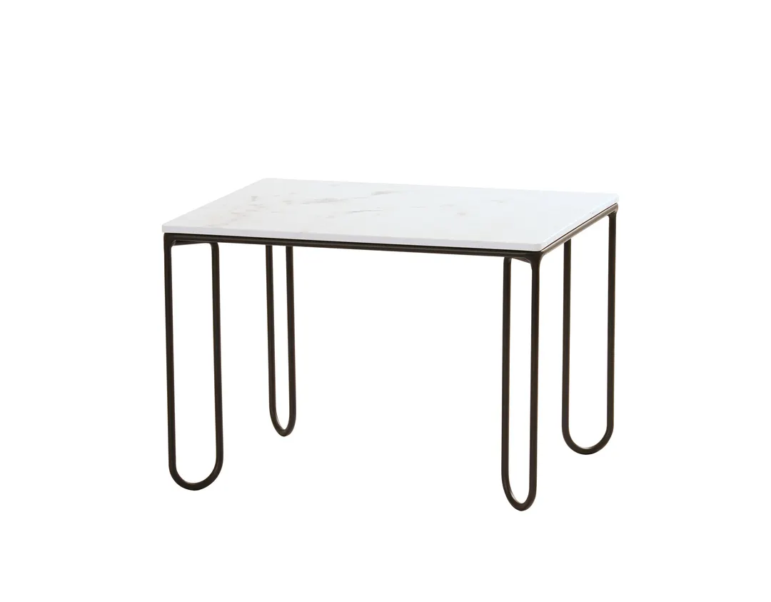 Cal-Mil 25215-9-13 Display Riser, 10" x 12" x 9" Black Metal Frame, 1-Step Rectangular Risers