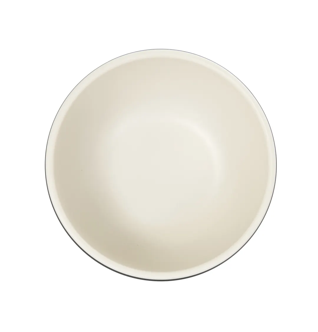 Cal-Mil 26100-5-13103 Sophie 16oz White Matte Melamine Round Bowl, 5" x 5" x 2.5"
