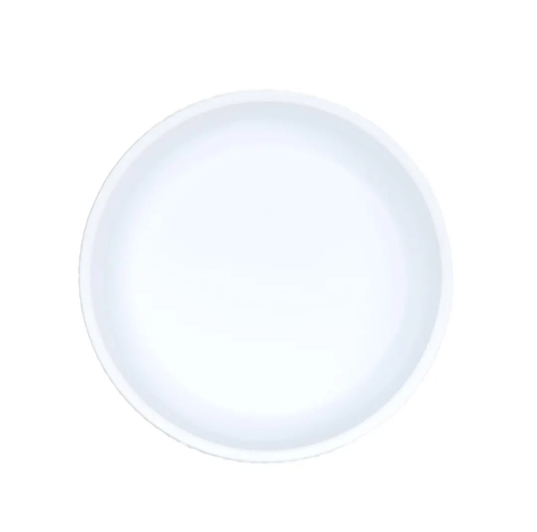 Cal-Mil 26106-5-15 Arista 16oz Matte White Melamine Bowl, 5.25" Diameter, 2" Height, 0.5qt