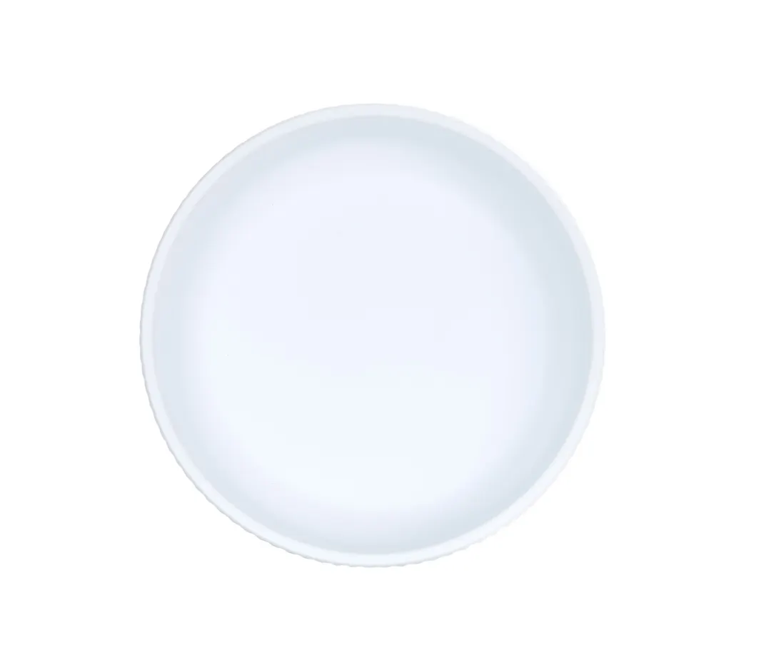 Cal-Mil 26106-6-15 Matte White Melamine Bowl, 30oz, 6.25" Diameter, 2.5" Height, Round