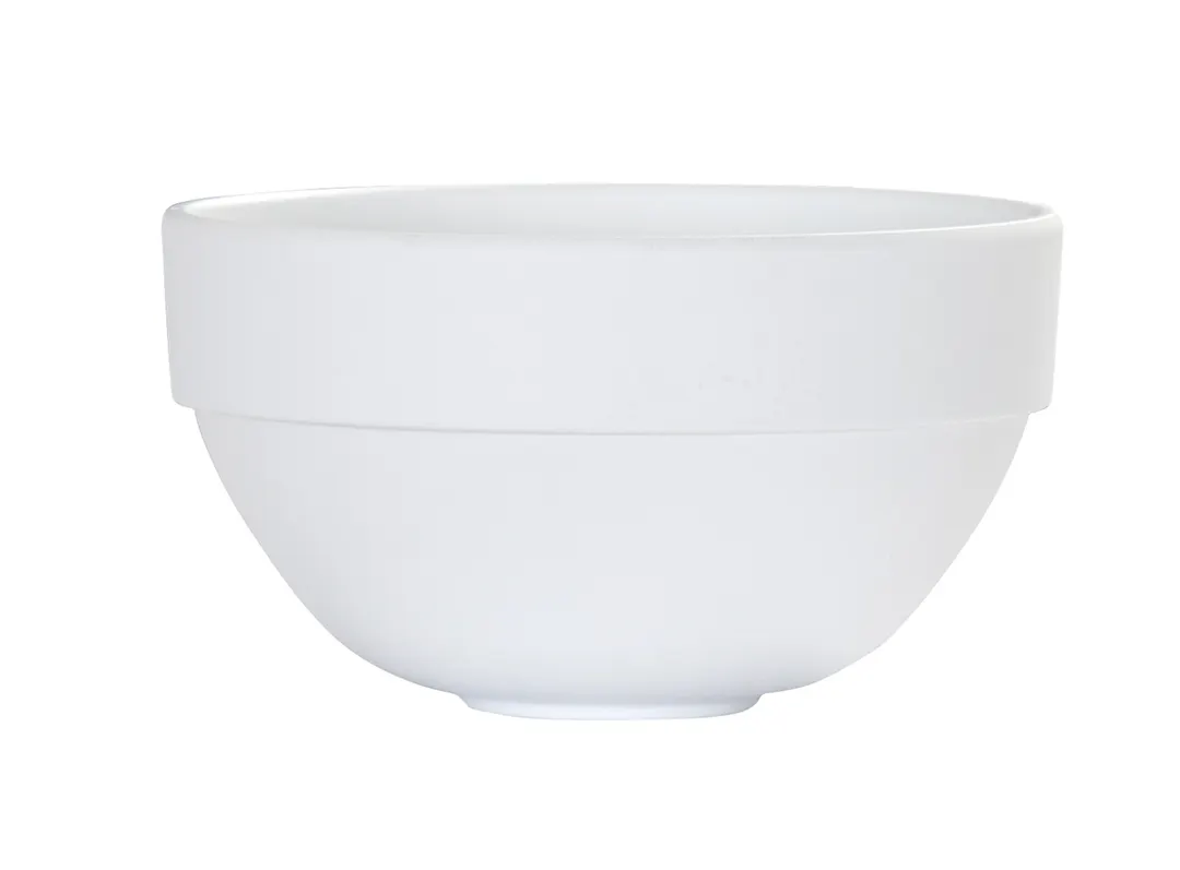 Cal-Mil 26122-5-15 Isla Bowl, 16 oz, 5" x 5" x 2.7" Matte White Melamine Reusable Bowl
