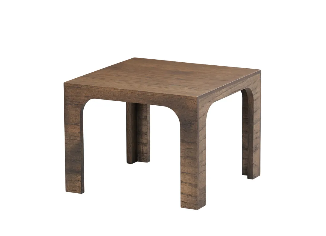 Cal-Mil 27004-9-136 Melrose Display Riser, 12" x 12" x 9" Square Wood, Chocolate Brown