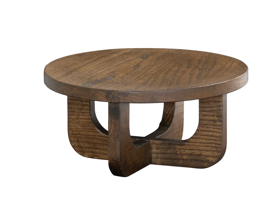 Cal-Mil 27006-6-136 Melrose Round Display Riser, 12" Diameter, 6" Height, Wood, Chocolate Brown