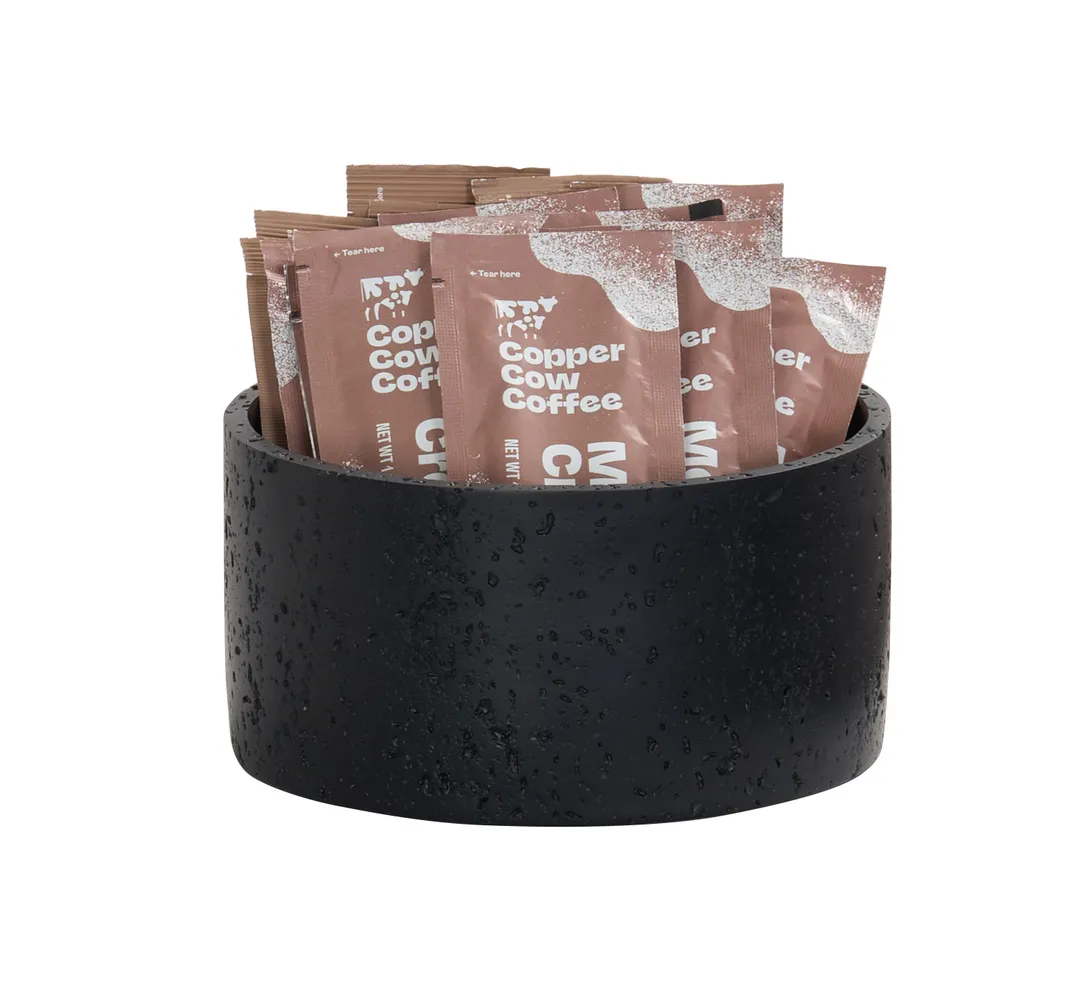 Cal-Mil 28004-3-13 Round Resin Display Riser, 6" Diameter, 4" Height, Black, 1-Step