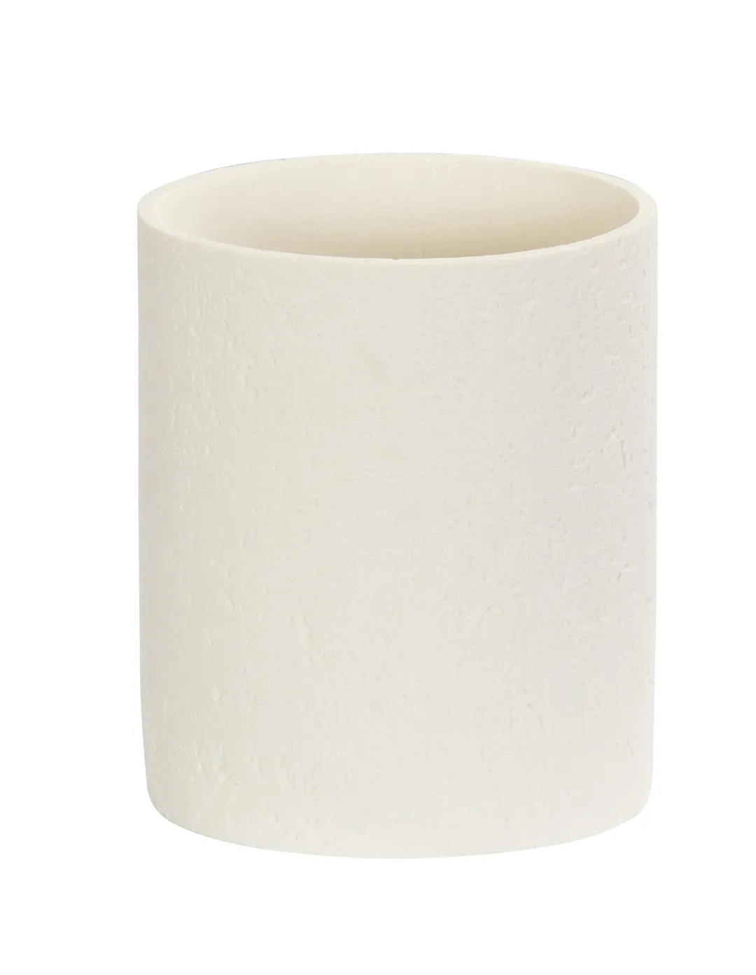 Cal-Mil 28004-7-103 Individual Display Riser - 6" Round Ivory Resin Riser, 7" Height, 1 Step