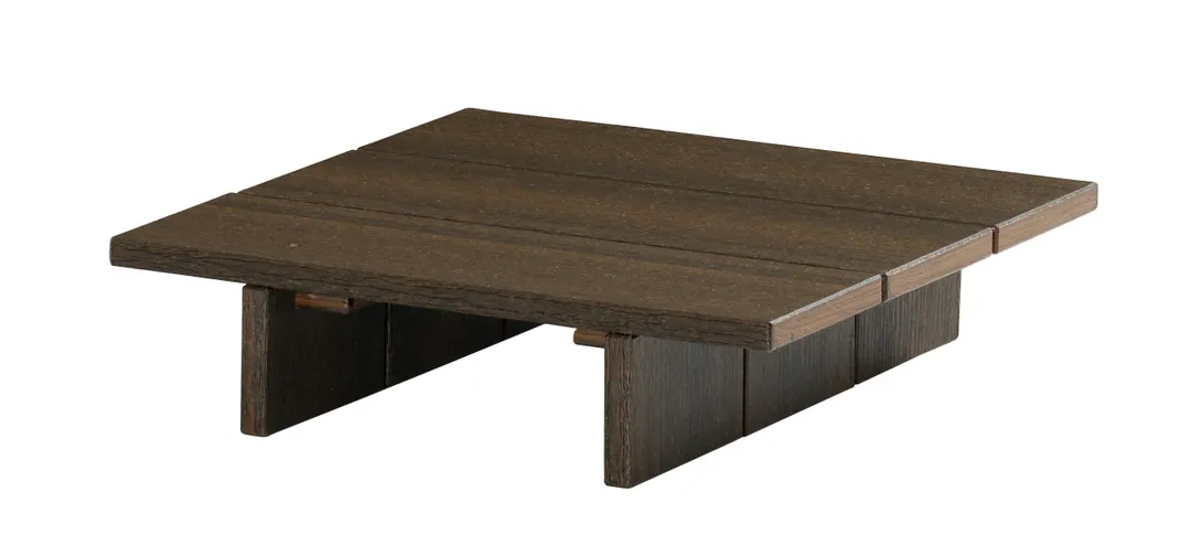 Cal-Mil 28601-3-140 Vista Riser – 12" x 12" x 3" Square HDPE Mocha Display Stand
