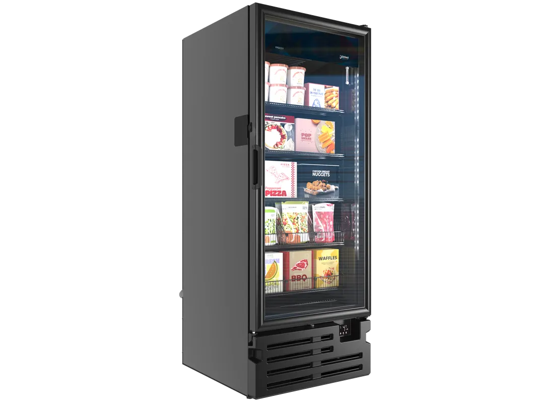 Imbera USA LTF23 Door Freezer, 16 ft³, 79"H x 30"W x 34.6"D, Steel, 1 HP R290 Compressor, Lock