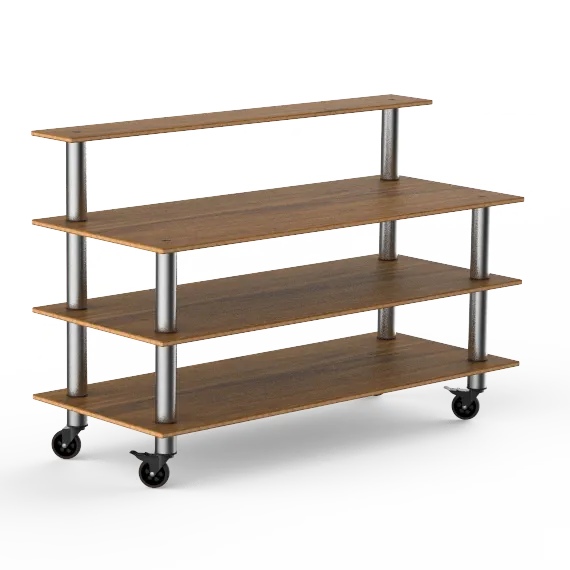 Steelite MGCMLB13BSXW Class Plus Station Buffet Table, 71x29.5x47in, Modular, Mixed Materials, Mogogo Finish
