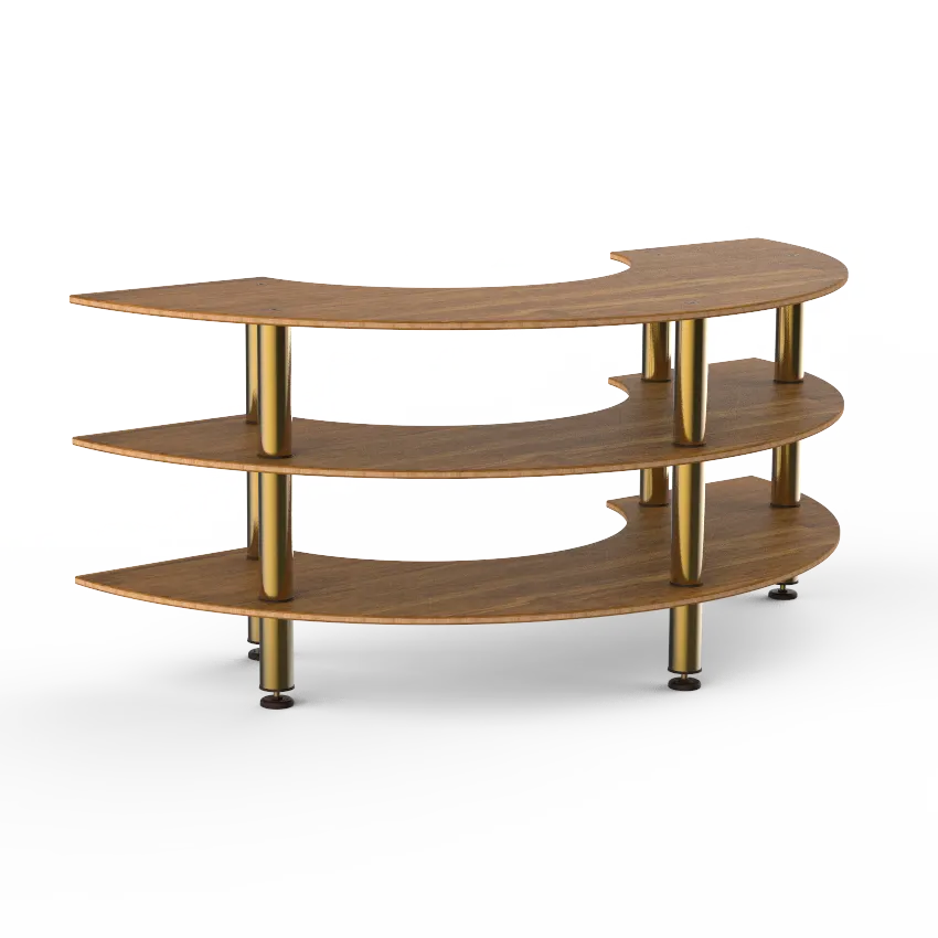 Steelite MGCMSX01BBXF Configurable Buffet Table, 81.5x41.0, Modular, Mixed Materials, Mogogo, 1 Per Case