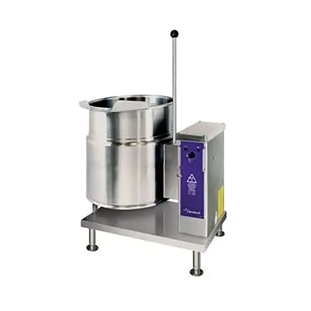 Cleveland KET20T 20 Gallon Floor Tilting 2/3 Steam Jacketed Electric Kettle, Console Base, 208/240V