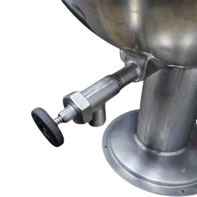 Legion LSP-60 60 Gallon Floor Stationary Full Steam Jacketed Direct Steam Kettle w/ Pedestal Base