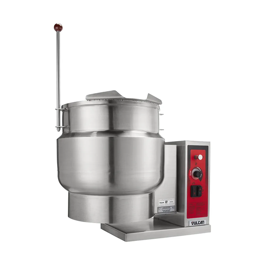 Vulcan K12ETT 12 Gallon Countertop Tilting 2/3 Steam Jacketed Electric Kettle