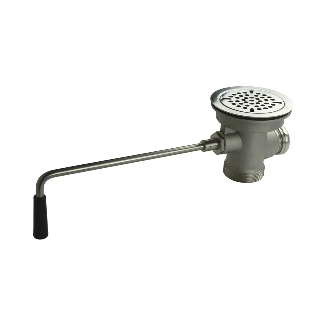 AROMABRENDBAR ダージリン BK Resources EVO-LWR-S Lever Waste Drain, Stainless Steel