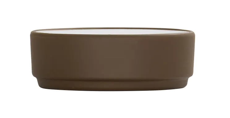 Cal-Mil 22026-2-89 - 2oz Ivory Melamine Ramekin, 3" x 3" x 1" Stoneware