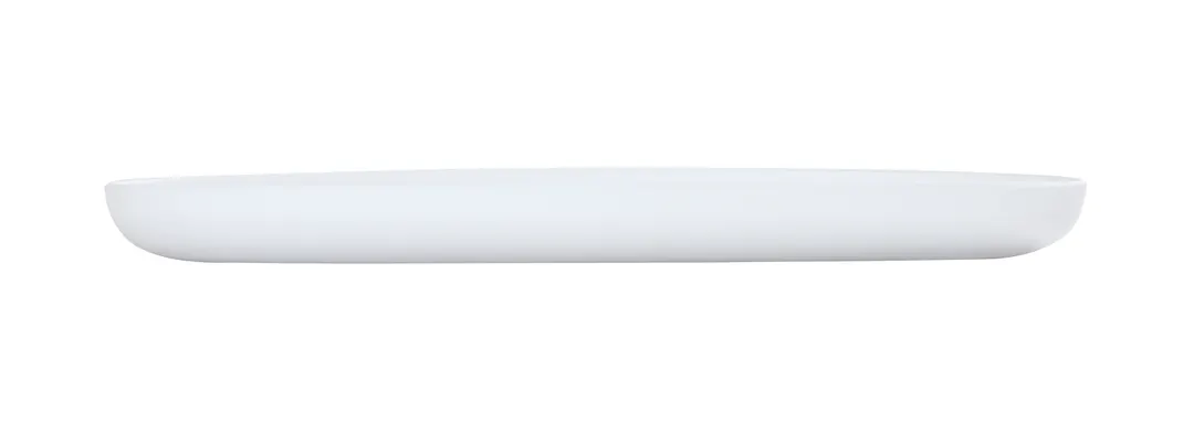 Cal-Mil 24106-922-15 Sophie Oval Melamine Platter, 22" x 9" x 1.75", Matte White