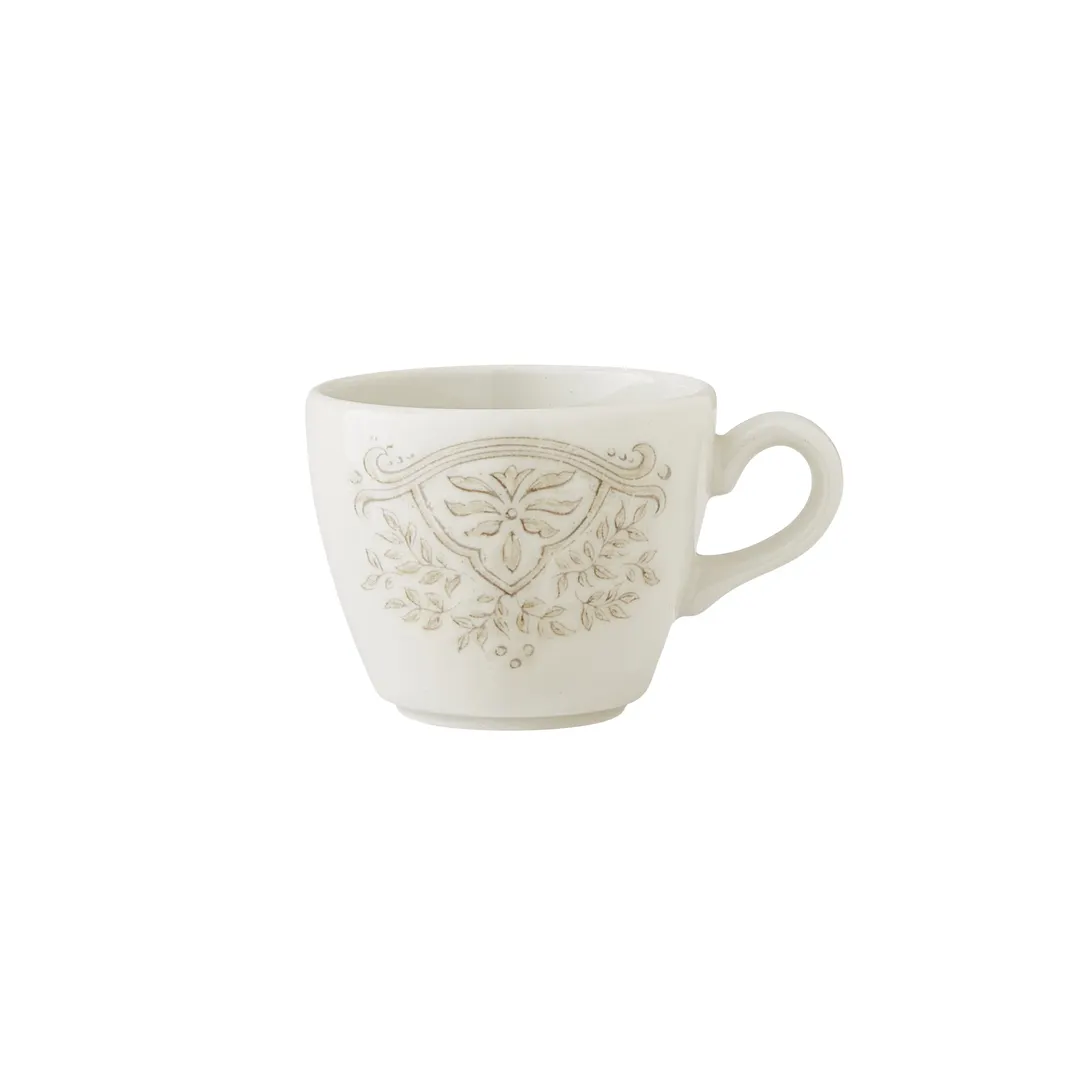 Steelite 1804X0023 Liv Cup, 3.0 oz, Florinne, Alumina Vitrified China - Dozen