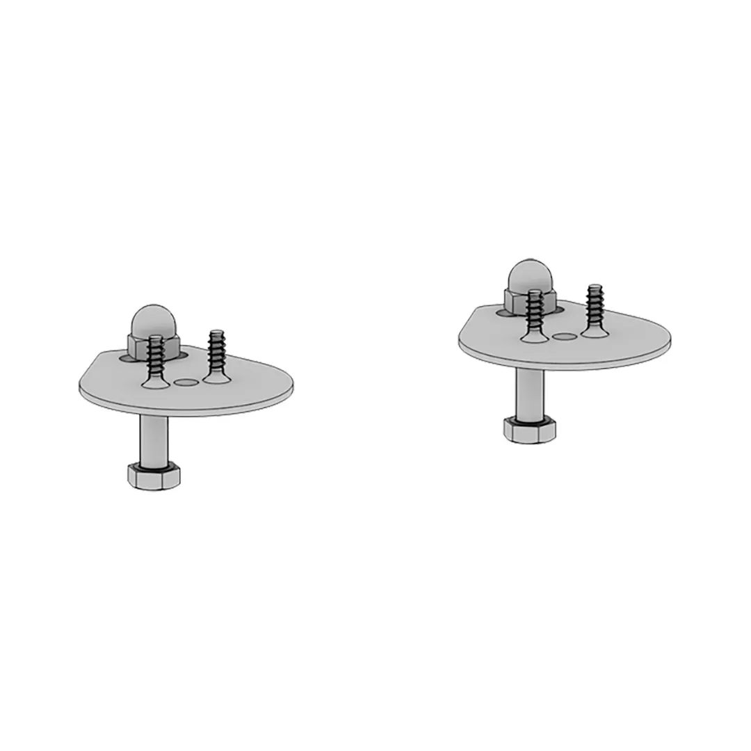 RATIONAL 60.76.118 Unit Anchoring Kit, For Size 2-Xs & 2-S