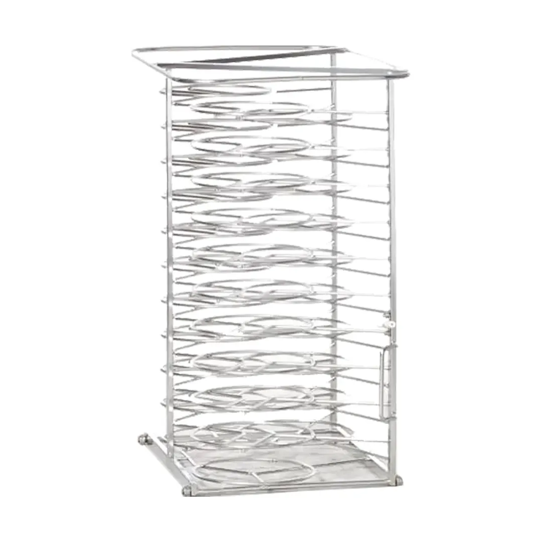 RATIONAL 60.11.150 Mobile Plate Rack for SCC 101/CMP 101 Series with 24-Plates Capacity with covers