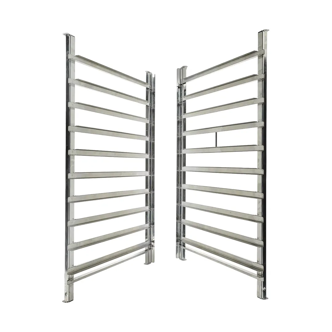 RATIONAL 60.11.550 Hinging Rack Type 101, (10) Supporting Rails, 2-5/8" Spacing