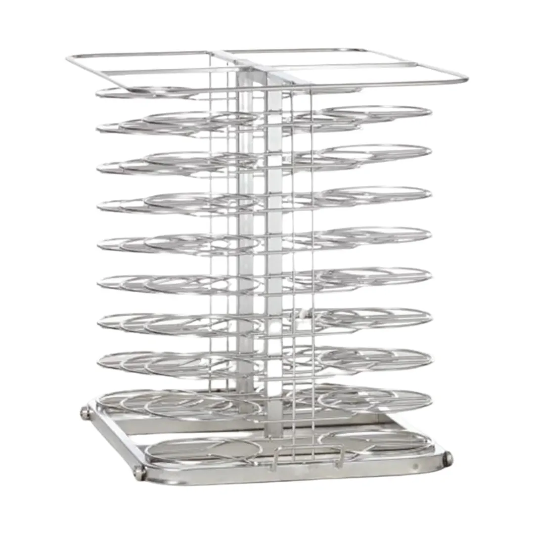 RATIONAL 60.12.062 Mobile Plate Rack with 42-Plates Capacity and 10-Full Size Pro/Classic