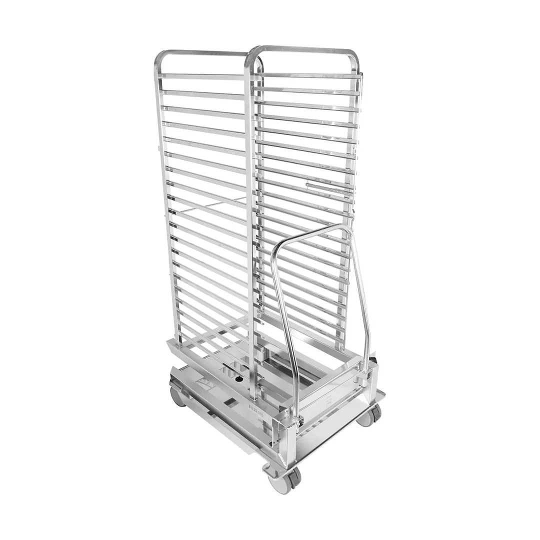 RATIONAL 60.22.086 Oven Rack, Mobile, Integrated with Transport Cart