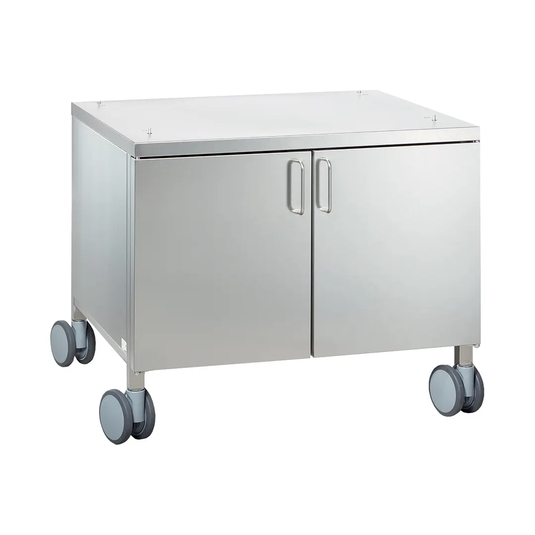RATIONAL 60.30.345 Us Iv Mobile Oven Stand, 14 Supporting Rails, Hinged Doors