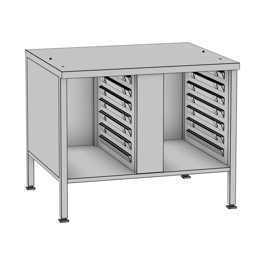 RATIONAL 60.31.091 Stand Iii Stationary Oven Stand, 26-3/8"H