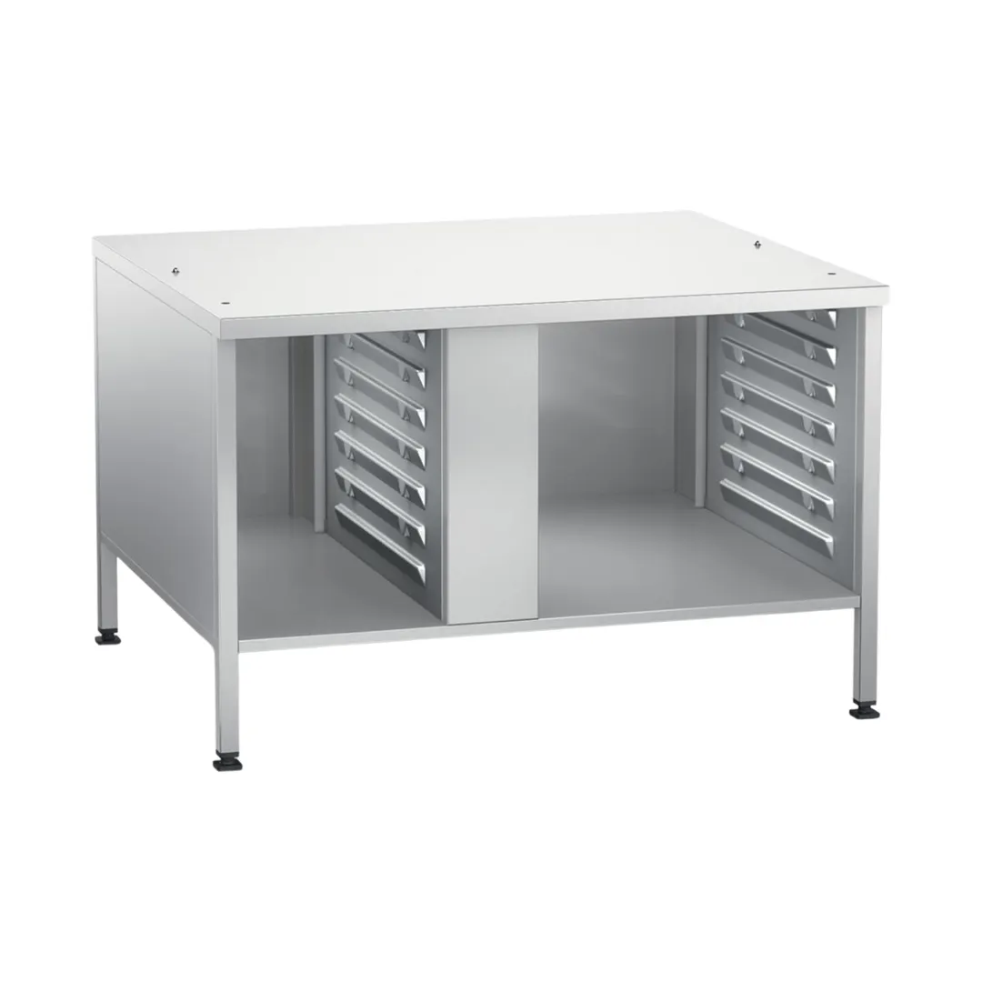 RATIONAL 60.31.092 Stand III Oven Equipment Stand, Stationary, Open Base With pan Slides