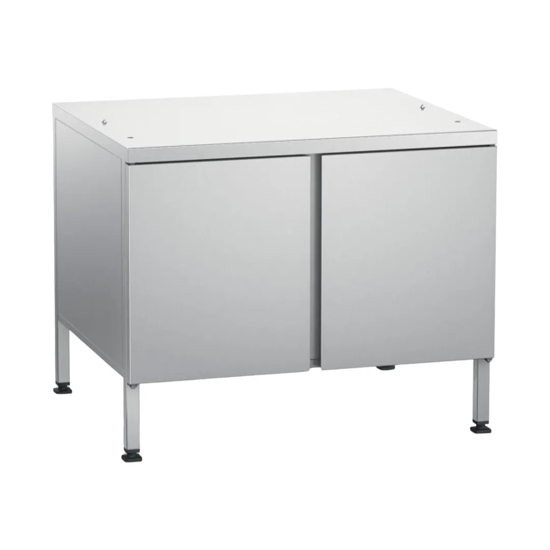 RATIONAL 60.31.093 Stand IV Oven Equipment Stand, Stationary, Pan Slides, Hinged Doors
