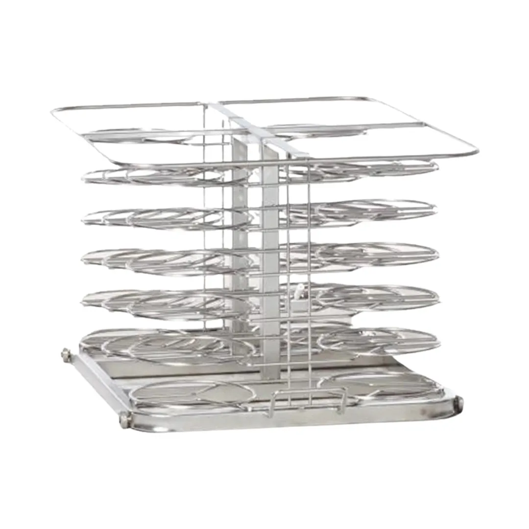 RATIONAL 60.62.061 Mobile Plate Rack for SCC 62/CMP 62 Series with 24 Plates Capacity 
