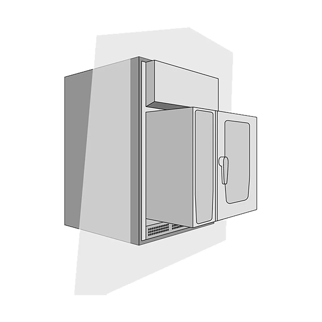 RATIONAL 60.74.285 Integration Kit For SCC/CMP XS Type w/ Integrated UltraVentXS & Panel Set