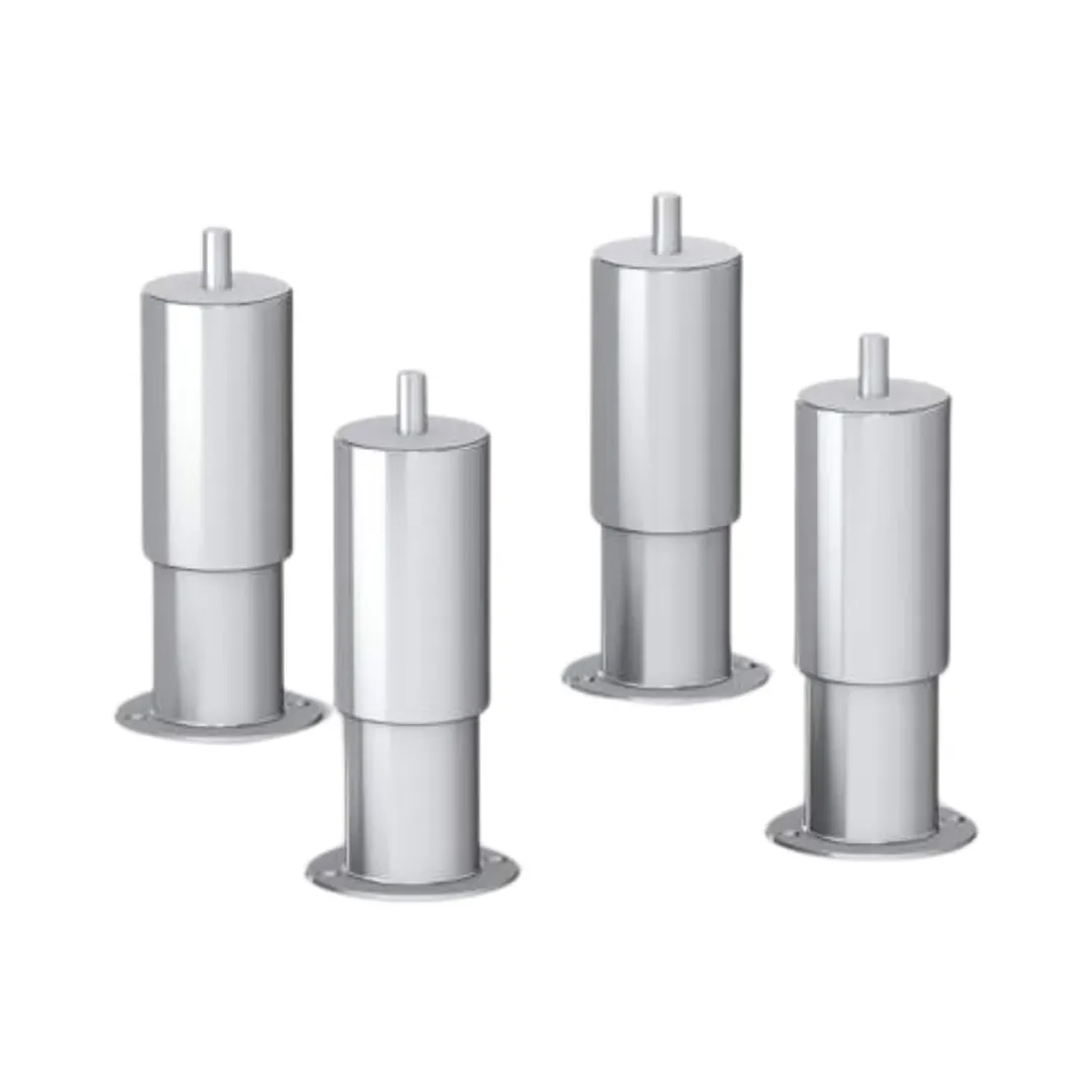 RATIONAL 60.74.500 Feet Kit, (4) Adjustable Stainless Steel Feet