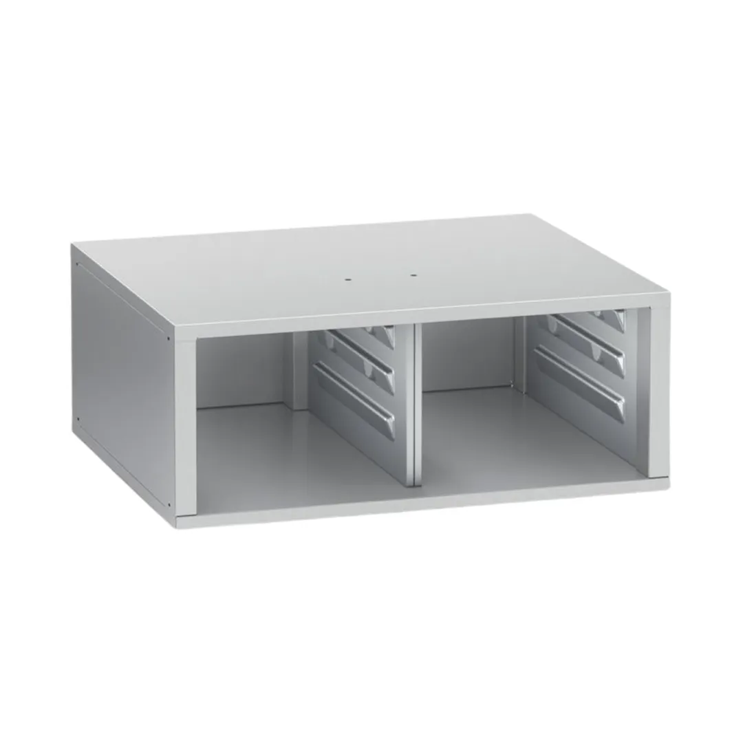 RATIONAL 60.74.865 Storage Cabinet For Base, Open Front, (2) Compartments