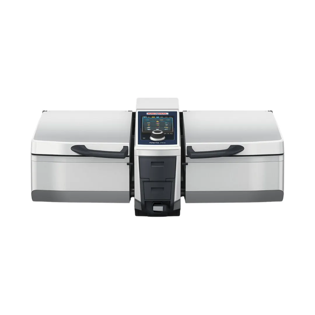 RATIONAL IVARIOPRO 2-S 208/240V 3PH (LMX100BE)-QS 13 Gallon Electric Tilting Braising Pan, Quick Ship