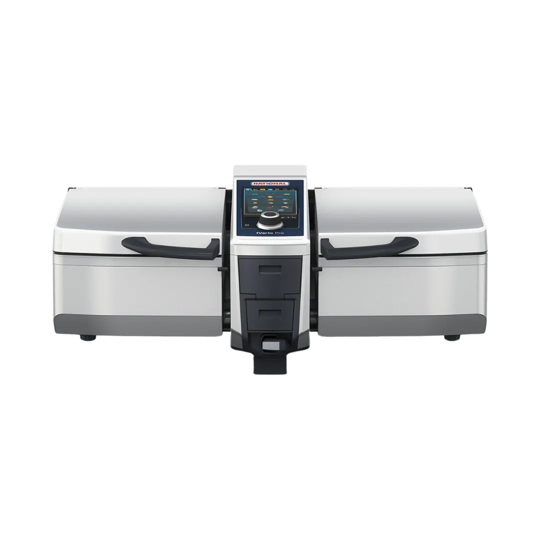 RATIONAL IVARIOPRO 2-XS 208/240V 3PH(LMX100AE)-QS 9 Gallon Electric Tilting Braising Pan Skillet