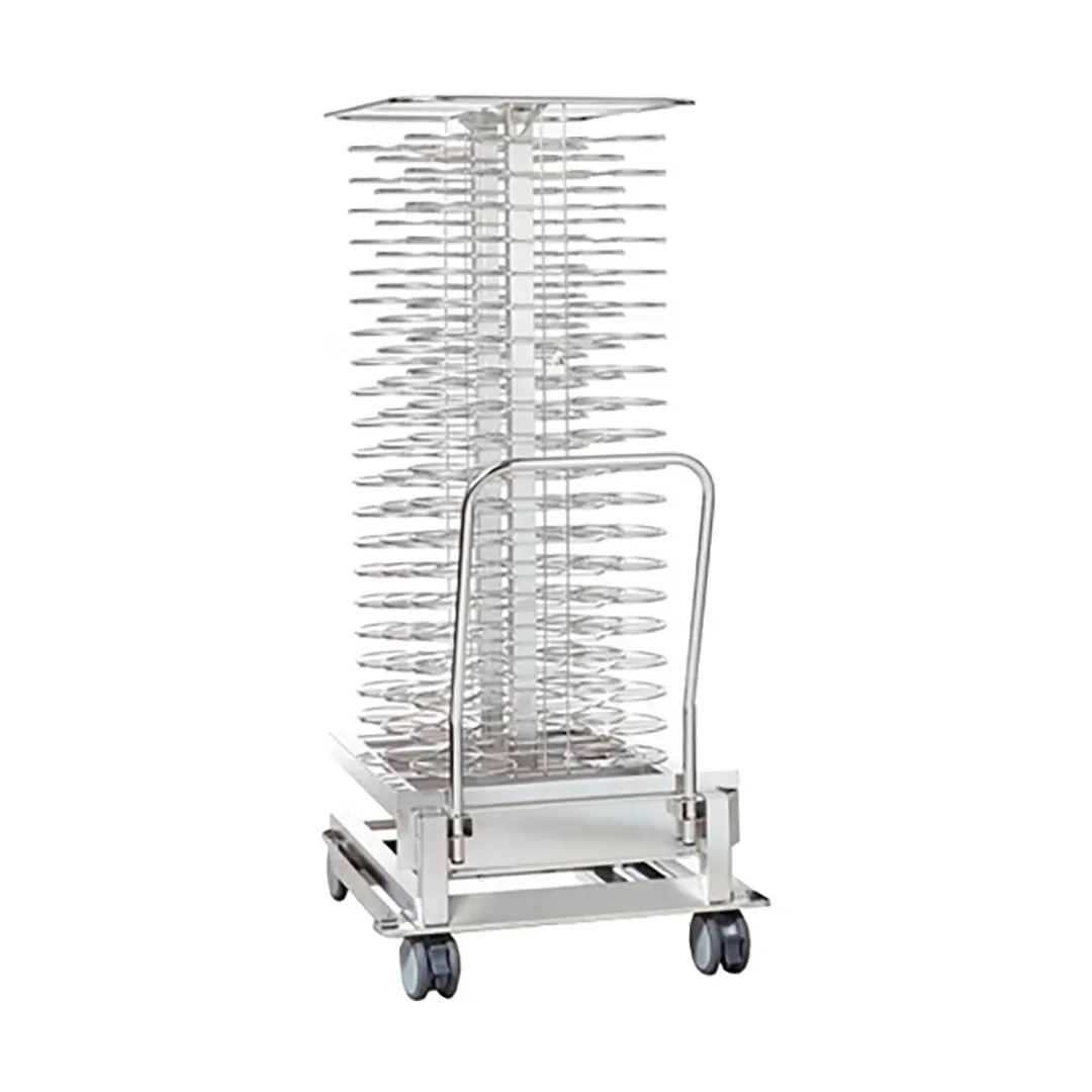 RATIONAL 60.22.109 Mobile Plate Rack for SCC 202/CMP 202 series with 100-Plates Capacity