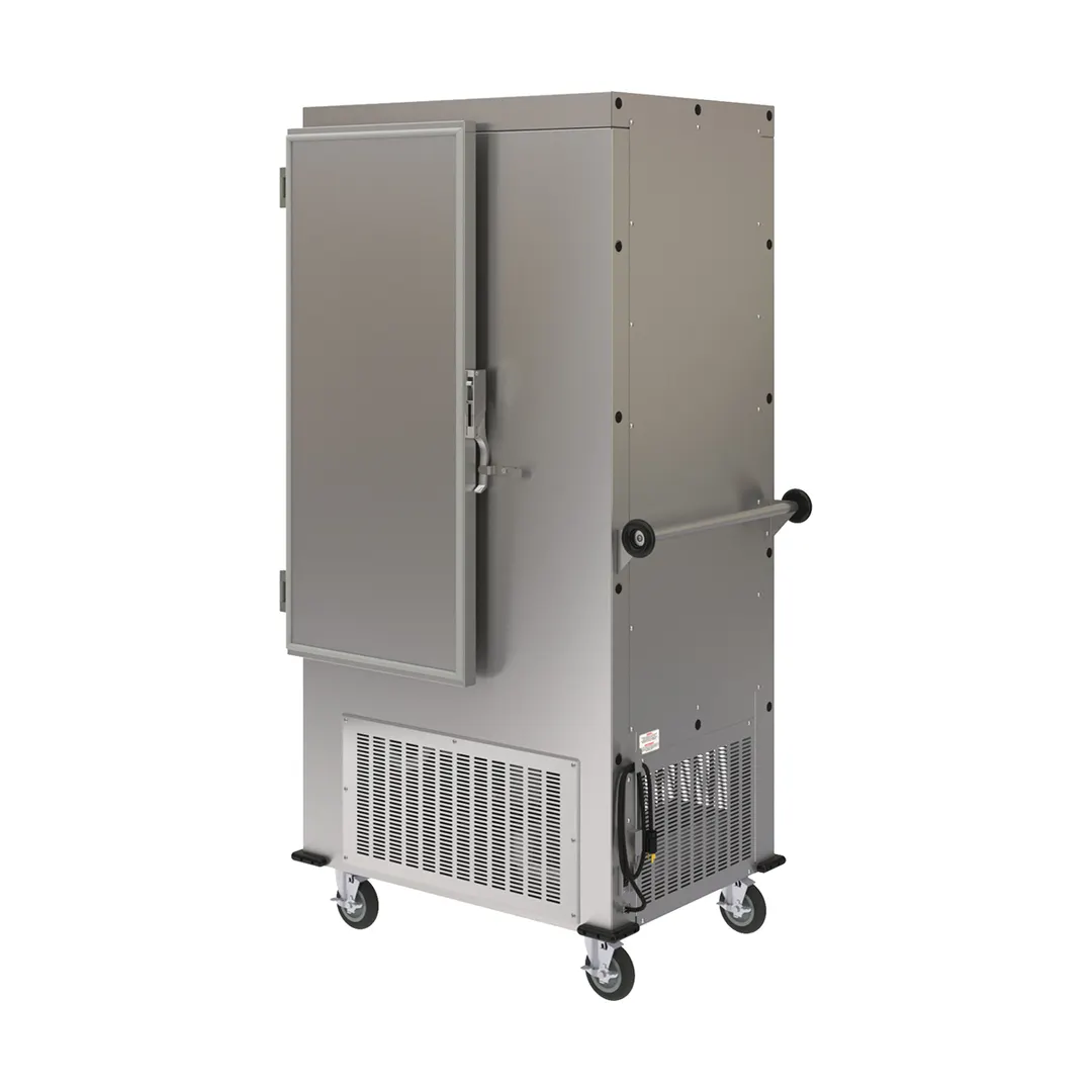 Dinex DXPACR15R 26" Air Curtain Mobile Refrigerator, Right Hinged Door, Stainless Steel, Bottom Mounted Self-Contained