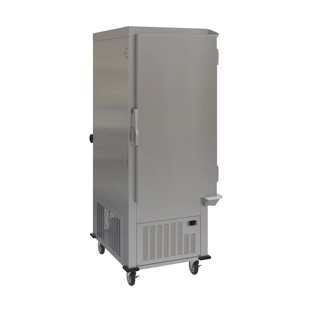 Dinex DXPACR15RSD 32" Air Curtain Refrigerator, Right Hinged and Sliding Back Door, Stainless Steel