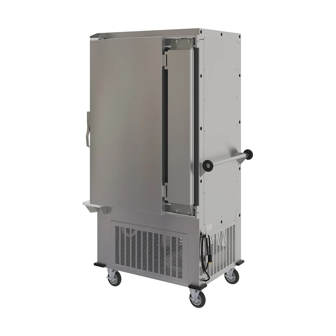 Dinex DXPACR15RSD 32" Air Curtain Refrigerator, Right Hinged and Sliding Back Door, Stainless Steel