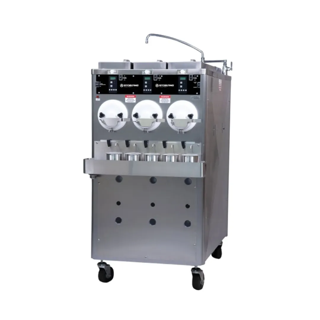 Stoelting CC303-109A00SIR Batch Freezer 32x47x62" 26-30qt Water-Cooled 3-Barrel 208-240V UL/cUL NSF