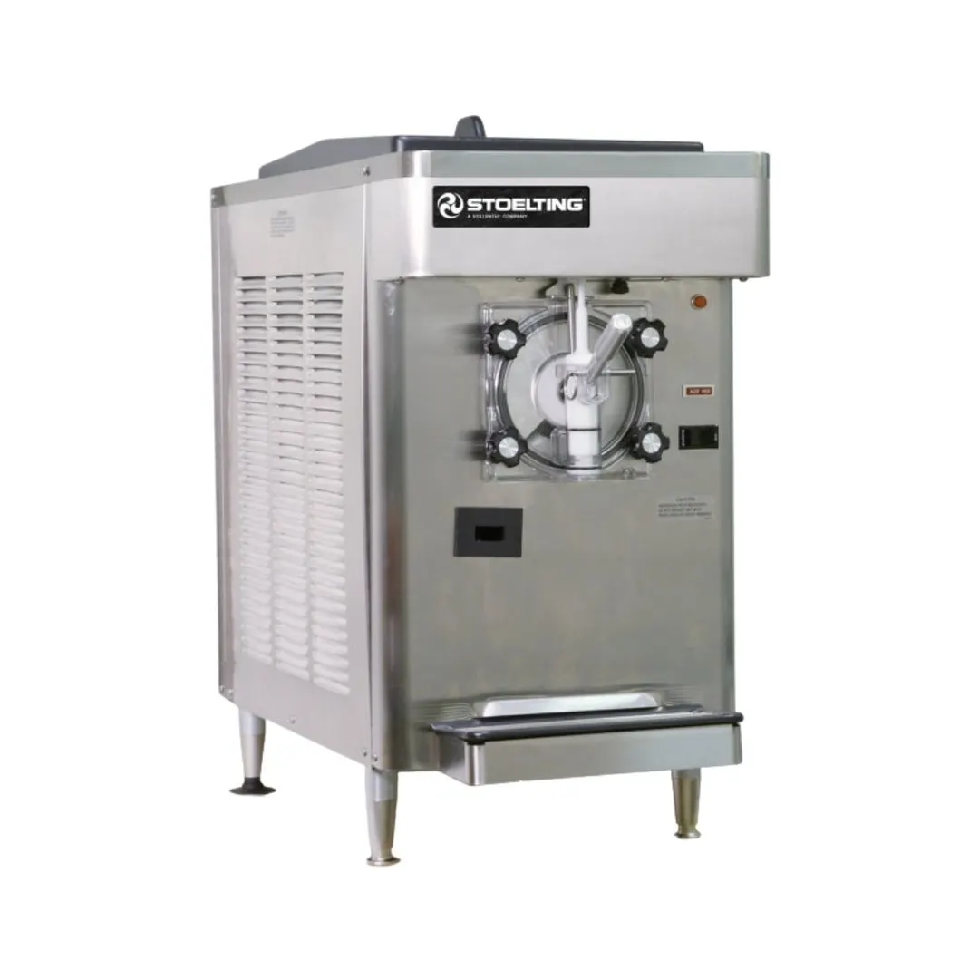 Stoelting E112X-302 Soft‑Serve, 15‑1/4" × 32" × 30‑1/2", 14.5 qt Hopper, 1/3 hp, 220‑240V UL/cUL NSF