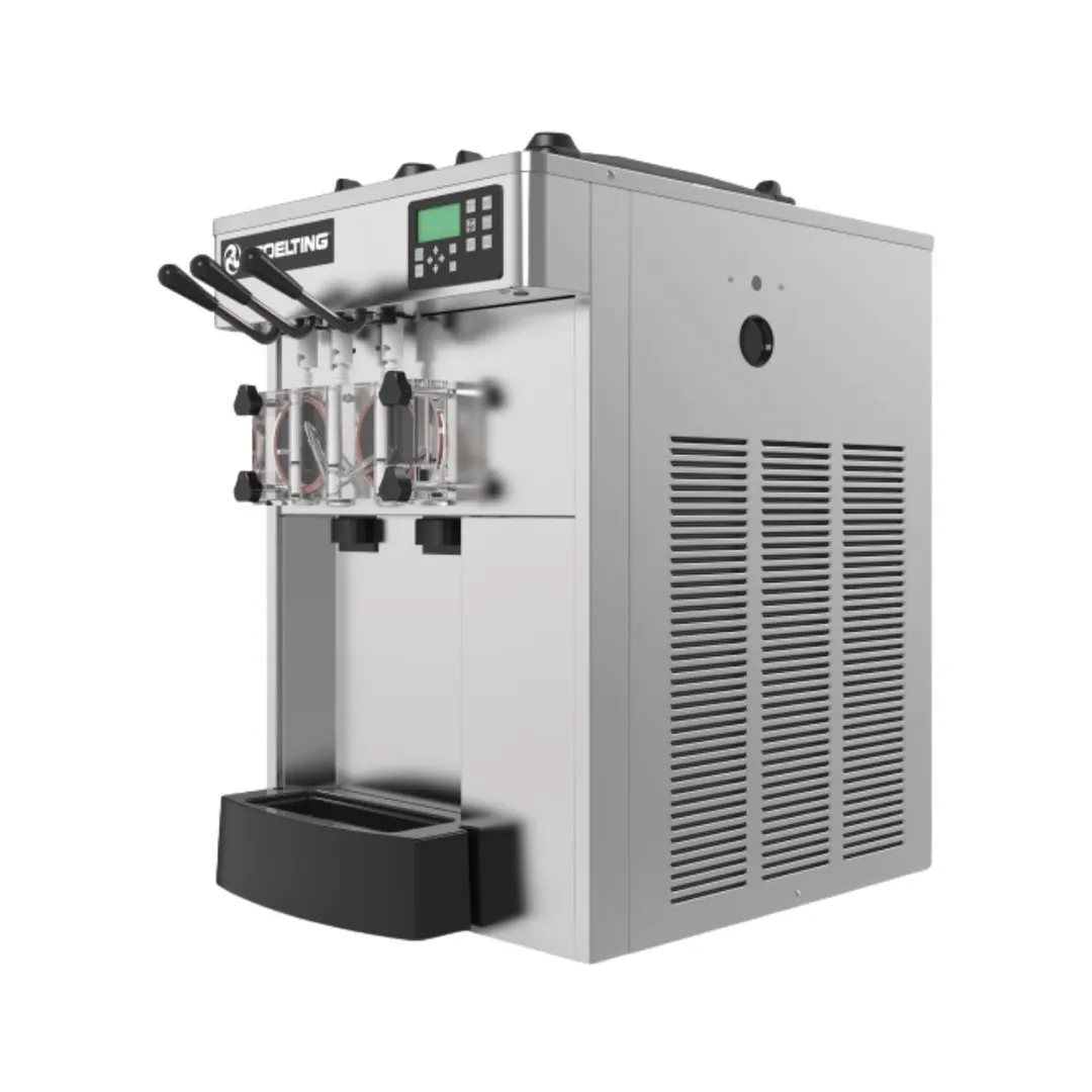 Stoelting F131X-302I2-GP Soft‑Serve Countertop 22"x28"x34" Air‑Cooled 2 × 12‑qt/3.4‑qt ¾‑hp IntelliTec