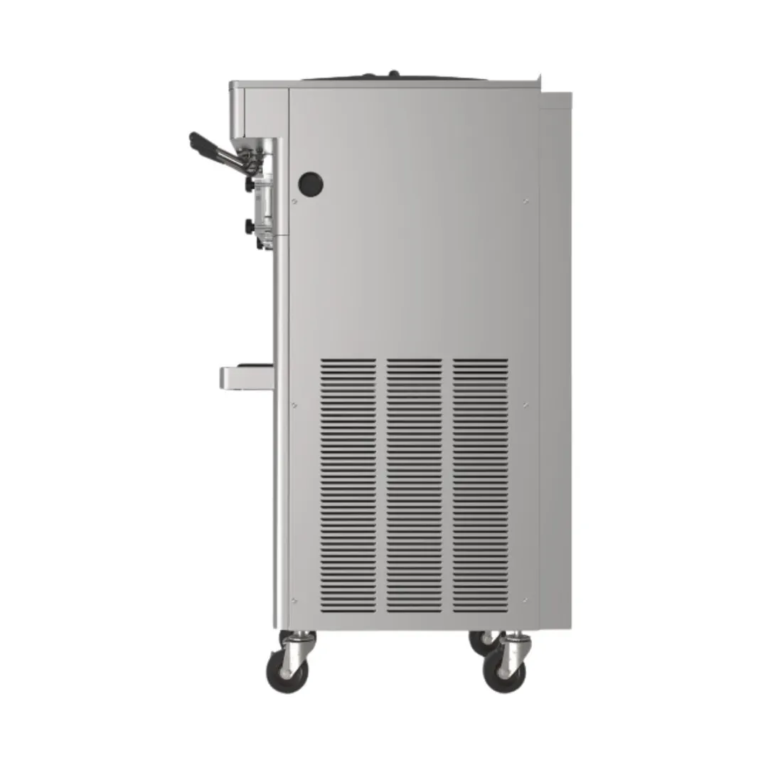 Stoelting F231-38I2P Air-Cooled Floor Soft-Serve, 2 12qt Hoppers, 2 3.4qt Cylinders, NSF Certified