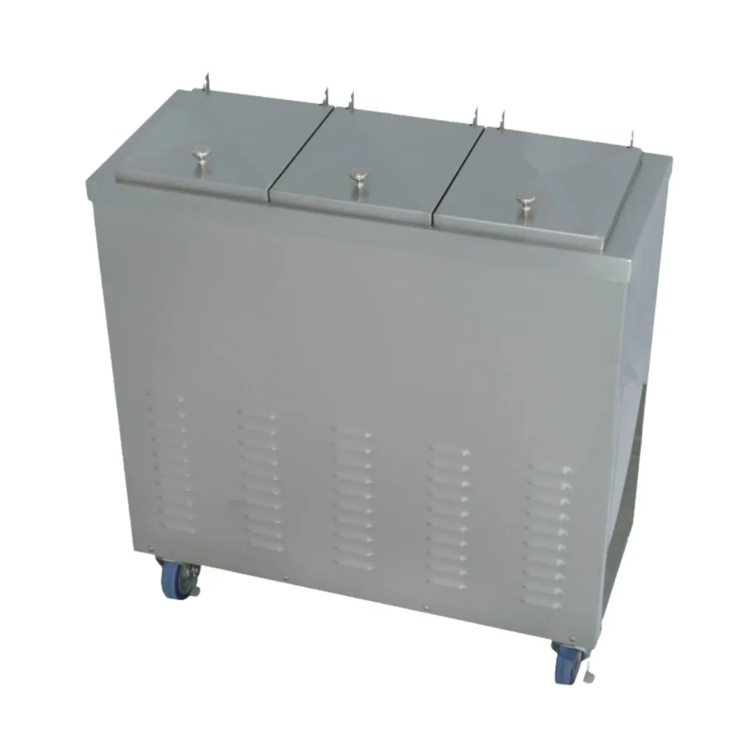 Stoelting MDC3-37-A Dipping Cabinet 34"W×15-7/8"D×36-7/8"H 3‑Hole 3 4.25‑Gal Buckets 115V Casters