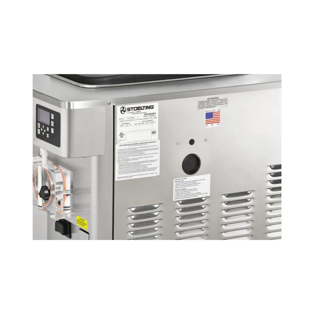 Stoelting O111-38I2F Soft-Serve CT, 26-Qt Hopper, 2HP Motor, 208-230V, IntelliTec2, NSF Certified