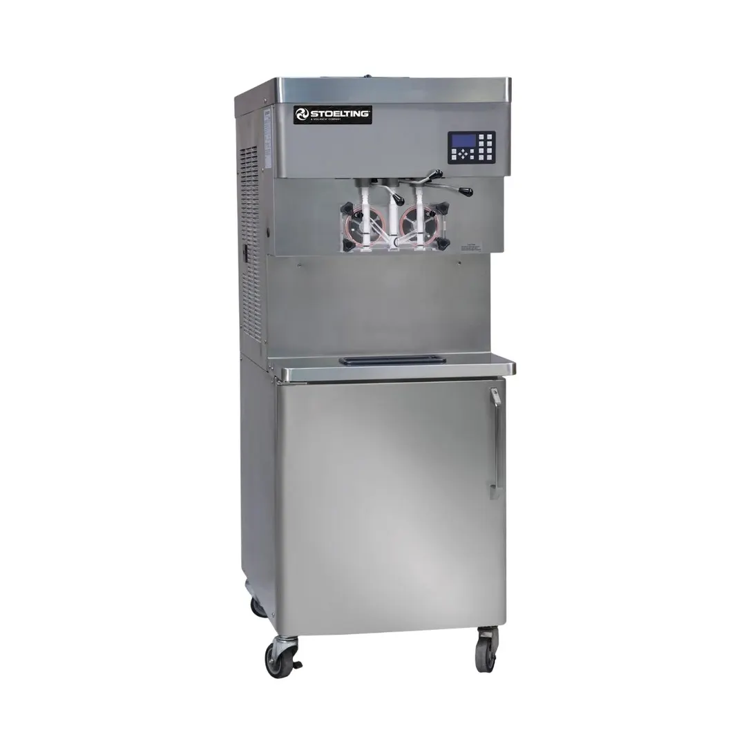 Stoelting U431-18I2 Soft-Serve 208V 2 HP Motors 2×32qt Hoppers 2×5.3qt Cylinders IntelliTec2™ NSF
